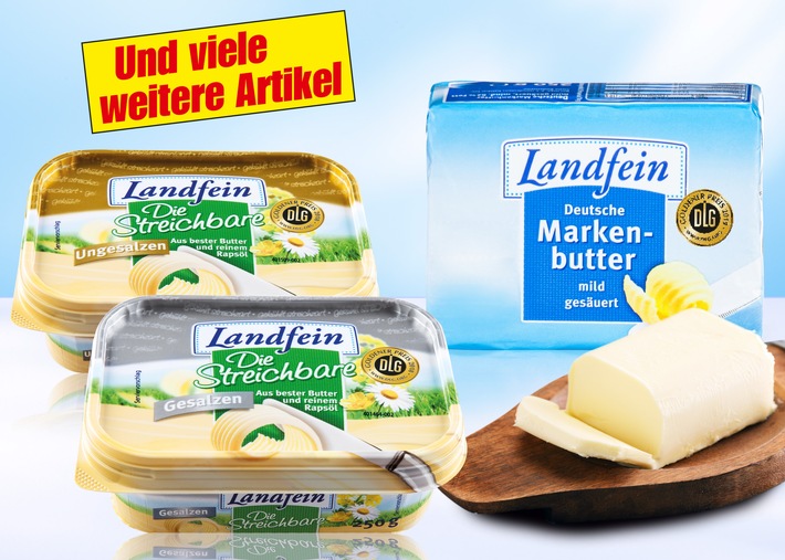 NORMA: Senkt wieder die Preise - ab heute Butter und viele weitere Artikel deutlich reduziert! / Nürnberger Handelsunternehmen führt Preissenkungspolitik auch im März fort (FOTO)