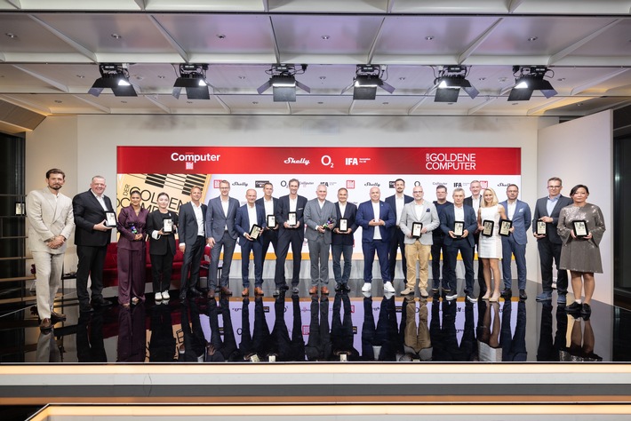 Technik-Highlights des Jahres: Der GOLDENE COMPUTER 2025 von COMPUTER BILD / Samsung gewinnt in drei Kategorien / Über 1 Million Stimmen abgegeben
