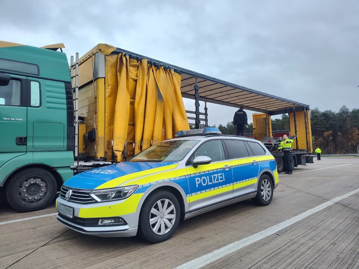 POL-LG: Großkontrolle an der Autobahn 7 im Landkreis Heidekreis