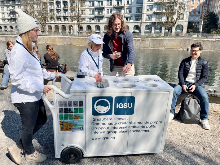 Medienmitteilung: «Gespräche statt Littering: Stadt Zürich startet sauber in die Saison»