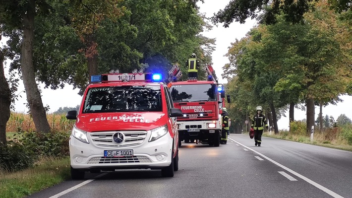 FW Celle: Verkehrsunfall B191