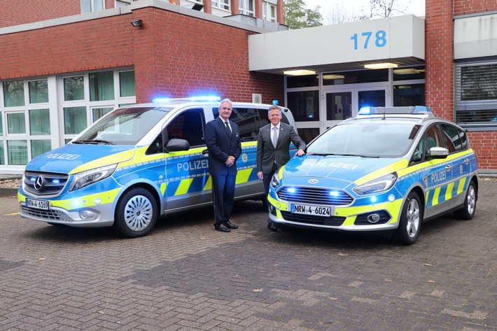 POL-NE: Neue Funkstreifenwagen für die Polizei im Rhein-Kreis Neuss