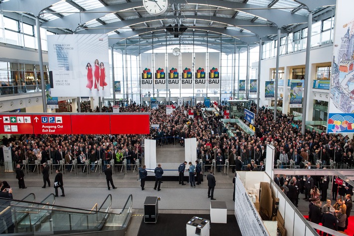 BAU 2015: Treffpunkt für Innovation, Qualität, Wohngesundheit und Dichtung der Gebäudehülle in Halle B6, Stand 200