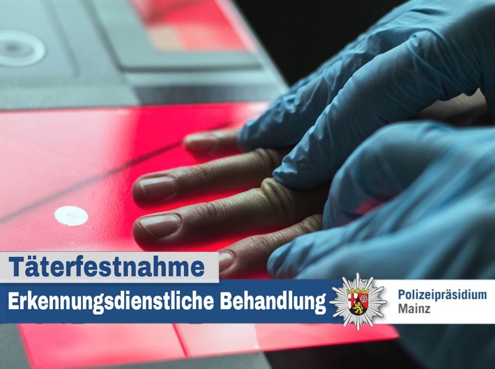 POL-PPMZ: Mainz-Hechtsheim - Autoreifendieb festgenommen
