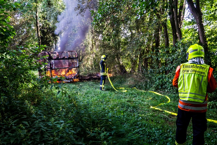 FW Flotwedel: Unklarer Feuerschein entpuppt sich als Übungslage