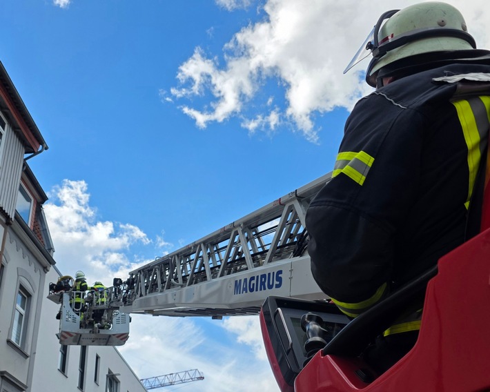 FW Celle: Zimmerbrand