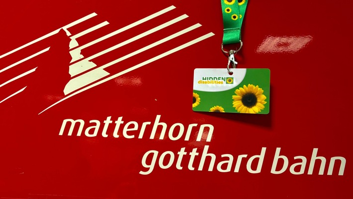 Diskrete Unterstützung für Reisende mit nicht sichtbaren Behinderungen