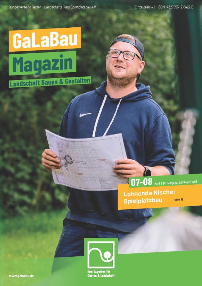 Aus „Landschaft Bauen & Gestalten“ wird „GaLaBau Magazin“