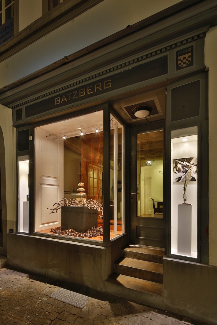 Edles aus der Werkzeugschmiede: Eröffnung der ersten Batzberg Boutique in Zürich (BILD)