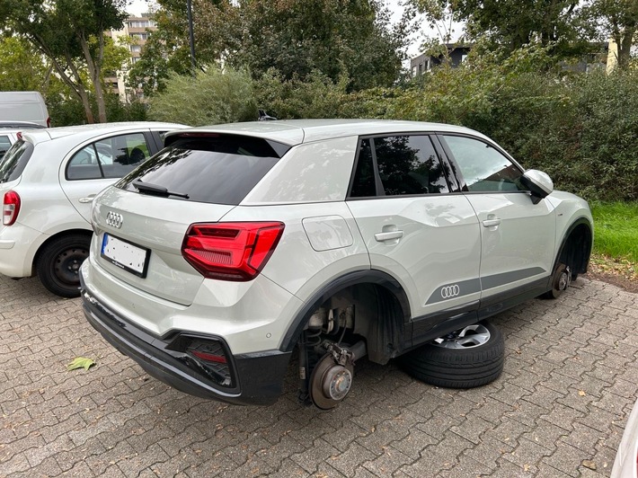 POL-PDLU: Diebstahl von Fahrzeugteilen in Mutterstadt
