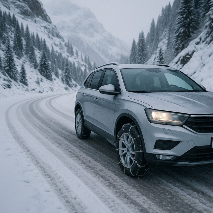 Bergwinter in der Schweiz: Schneeketten, Allrad & Bremsen – was ein ‘Berg-Auto’ wertvoll macht
