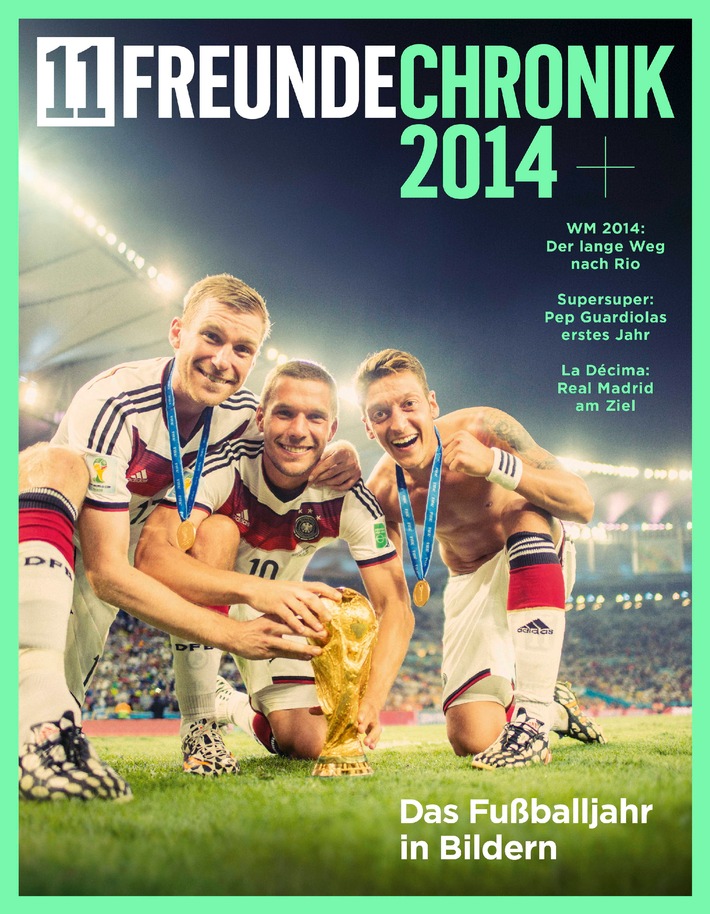 11FREUNDE bringt erstmals bildgewaltiges Sonderheft zum Fußballjahr 2014 heraus