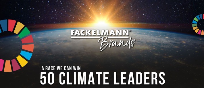 Fackelmann Brands ist einer von weltweit 50 Sustainability &amp; Climate Leaders