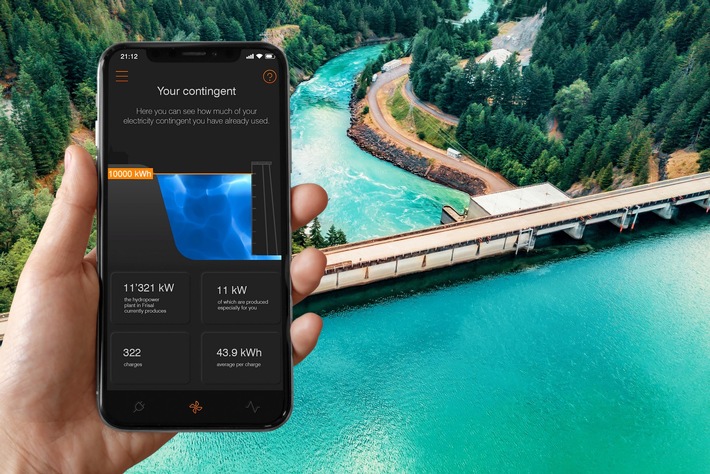 Press release: Battery power with hydropower: j+ pilot enables real-time charging with green electricity