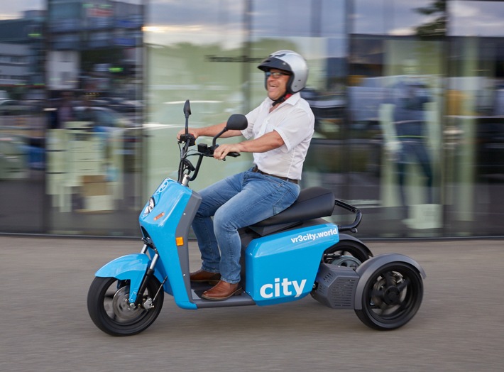 Der neue vR3city von vRbikes - SMART URBAN MOBILITY auf drei Rädern