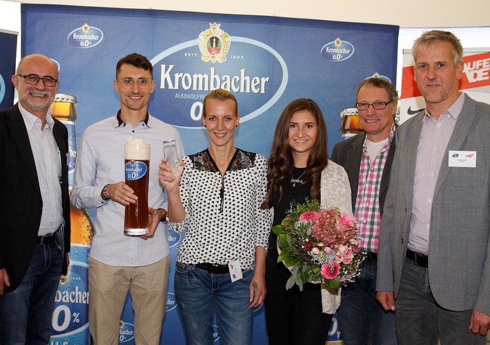 Gesa Krause, Tom Gröschel und Britta Seiler "Läufer des Jahres" 2018
