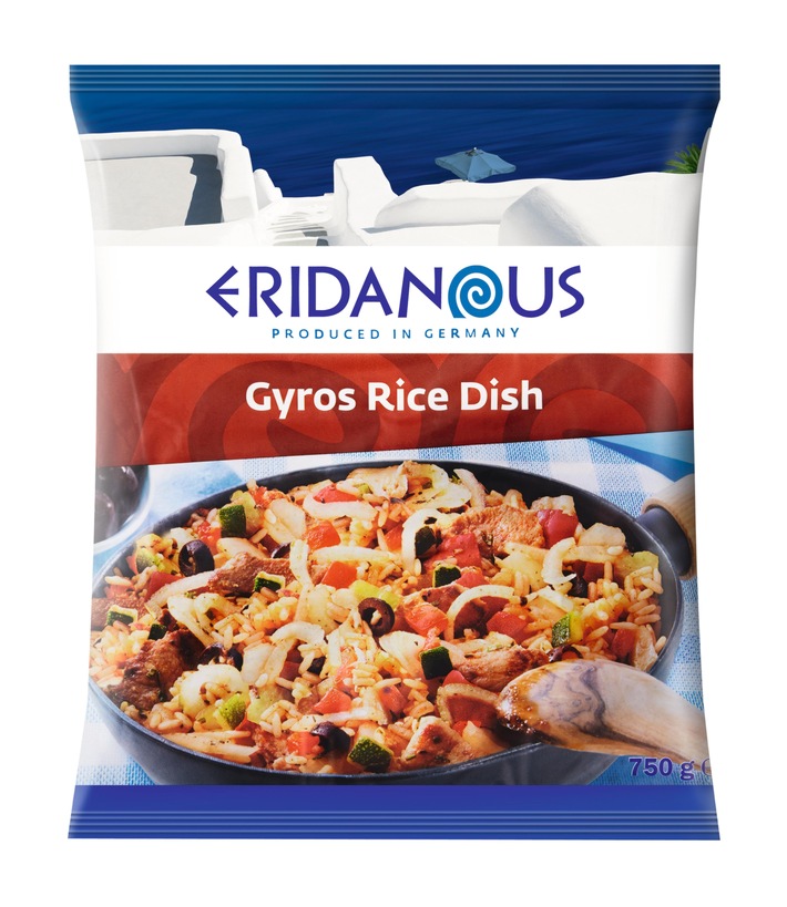 Lidl Deutschland informiert über einen Warenrückruf des Produktes &quot;Eridanous Gyros Reispfanne (Gyros Rice Dish), 750g&quot; des Herstellers Copack Tiefkühlkost Produktionsges. mbH.