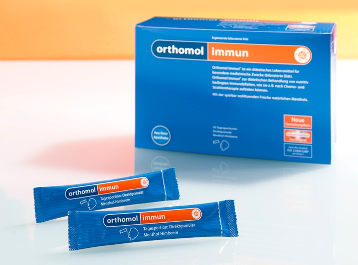 Körperabwehr auch im Sommer stärken - Klimaanlagen fordern das Immunsystem / Neu: Orthomol Immun® Direktgranulat mit wichtigen Mikronährstoffen (mit Bild)