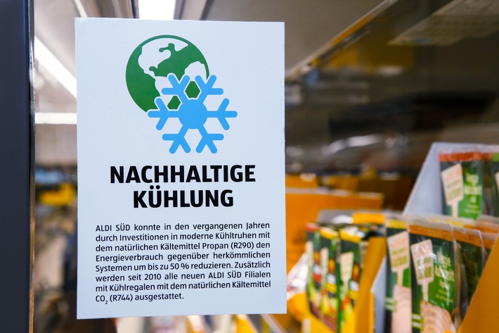 ALDI SÜD installiert 1000. CO2-Kälteanlage