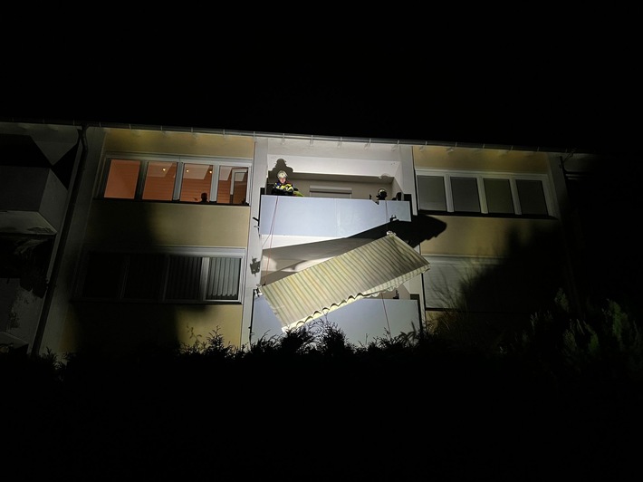 FW Celle: Wetterbedingte Einsätze in Celle - Sturmtief "Telse"