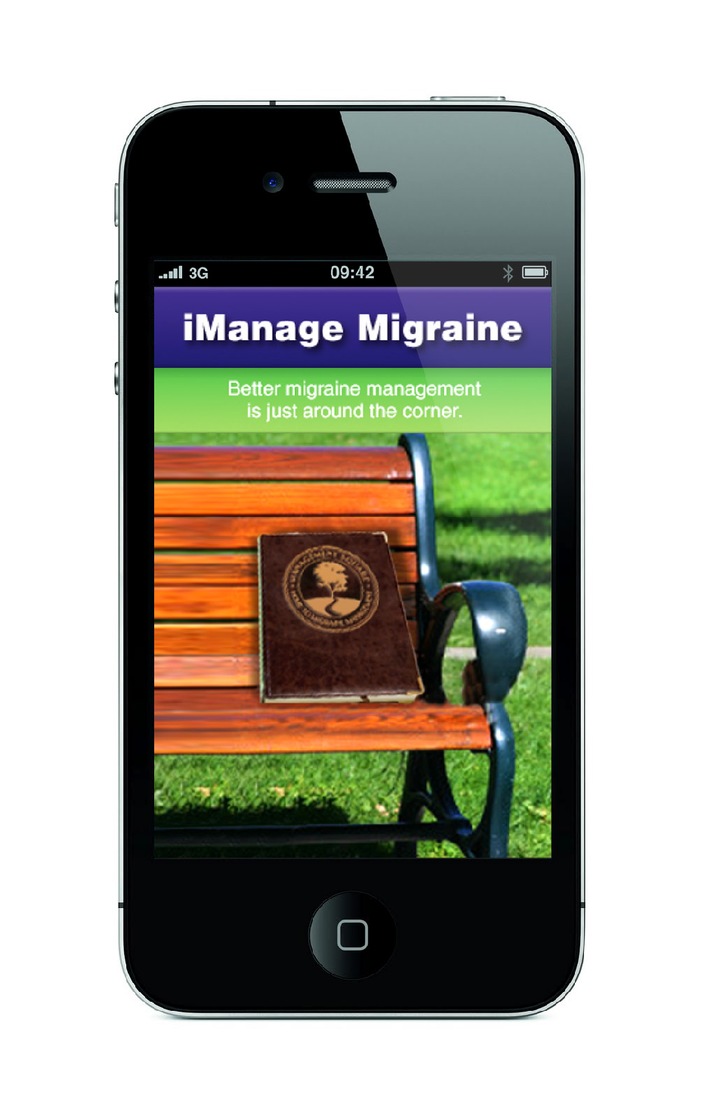 Neue Migräne-Applikation für iPhone, iPod und iPad / &quot;iManage Migraine&quot; - mit interaktivem &quot;App&quot; zum Migräne-Manager werden (mit Bild)