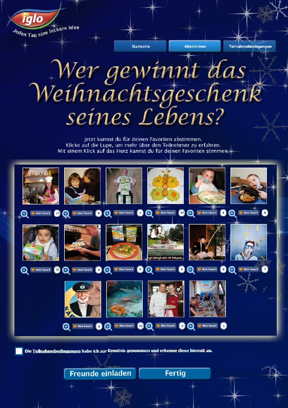 Das Weihnachtsgeschenk deines Lebens: iglo erfüllt größtem Fan einen Herzenswunsch (BILD)