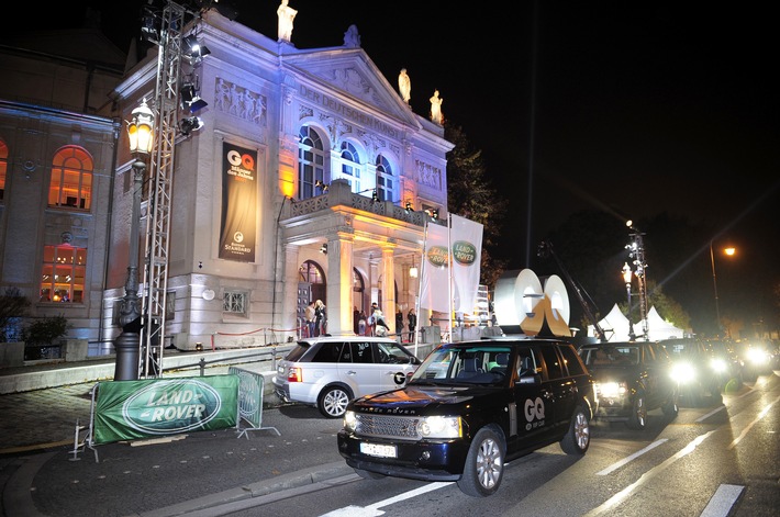 "Männer des Jahres 2007" in München ausgezeichnet: Stars und Promis rollten mit Land Rover zur "GQ"-Gala