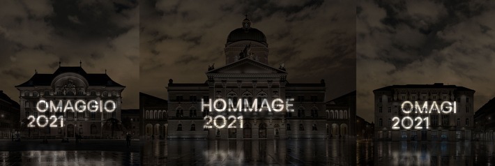 Einladung zur Medieninformation Hommage/Omaggio/Omagi 2021 - 50 Jahre Frauenstimm- und Wahlrecht; Montag, 17. August 2021