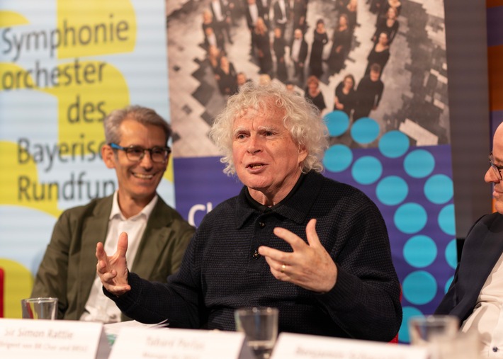 Die neue Konzertsaison 2026/27 bei Symphonieorchester und Chor des BR mit Sir Simon Rattle