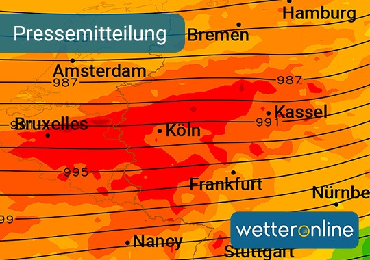 Orkantief SABINE kommt Sonntag - Verkehrsbehinderungen zum Wochenbeginn