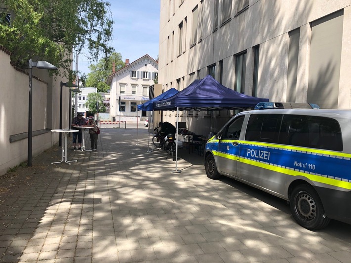 POL-DA: Darmstadt: Über 70 Fahrräder beim 1. Polizeirevier codiert