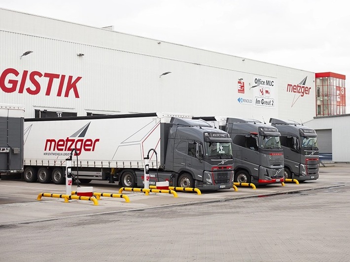 Metzger Spedition & Logistik: Fuhrparkdaten sind der Schlüssel zur nachhaltigen Flotte / Bis 2030 sollen mindestens 50 Prozent der eigenen Lkw-Flotte elektrifiziert sein