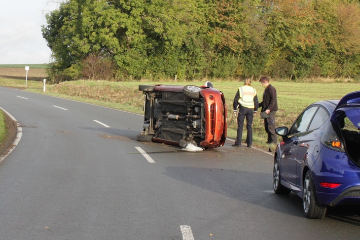 POL-HX: Von der Fahrbahn abgekommen und schwer verletzt