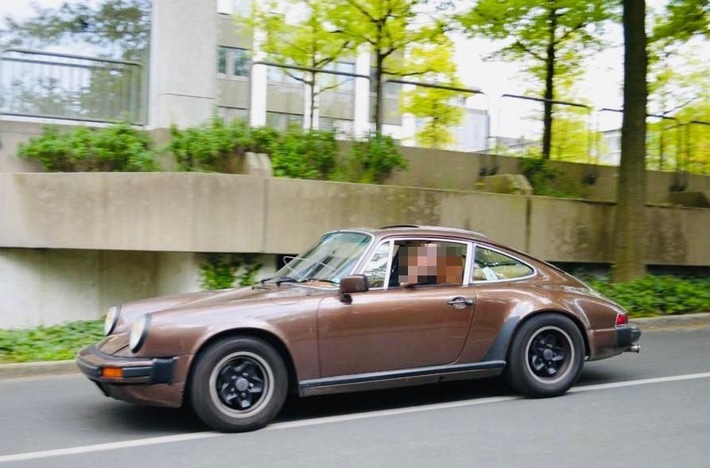 POL-E: Essen: Brauner Porsche aus den Siebzigern gestohlen - FOTOFAHNDUNG