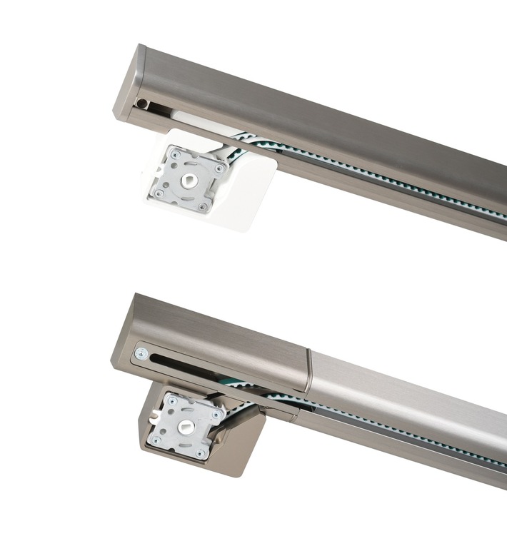 Unsichtbare Technik, großer Effekt: H. BÜSCHE GmbH & Co. KG entwickelt ressourcenschonende Motoraufnahme für Gardinensysteme