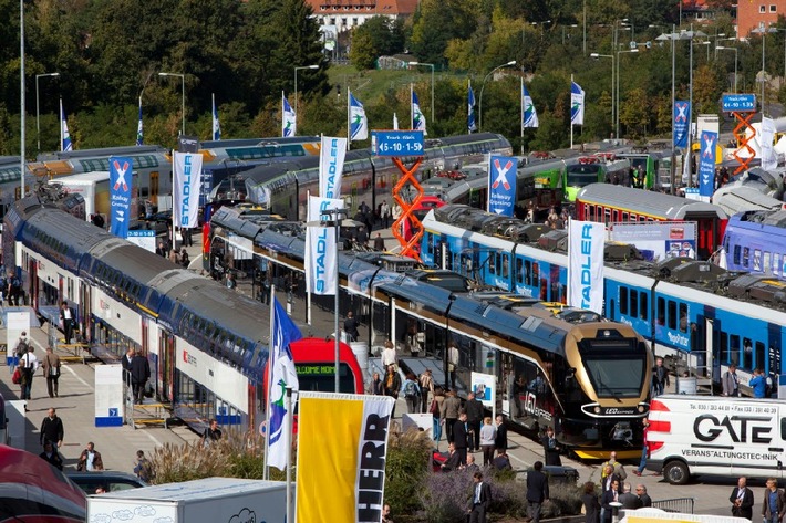 Globale Bahnindustrie baut auf Marktimpulse durch InnoTrans 2014 - Buchungsstand auf Rekordniveau
