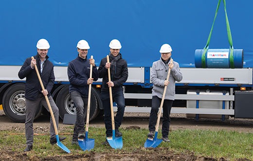 Baustart für neues Logistikzentrum