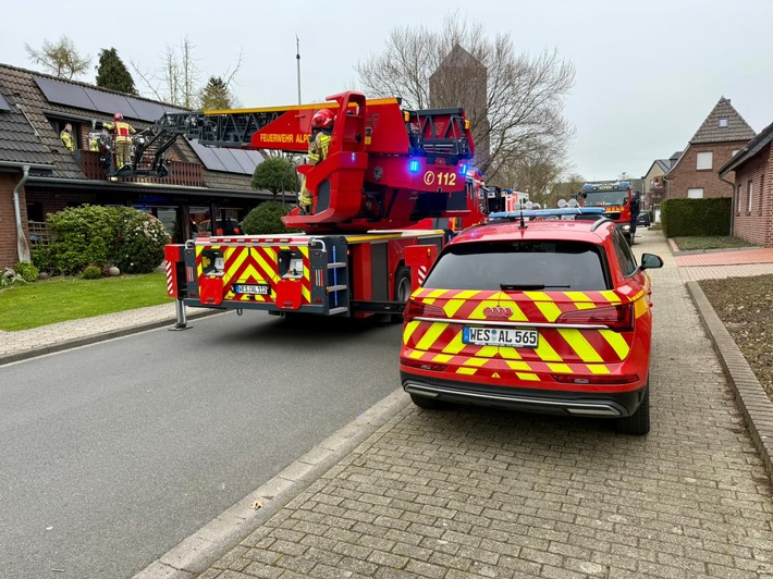 FW Alpen: Unterstützung Rettungsdienst