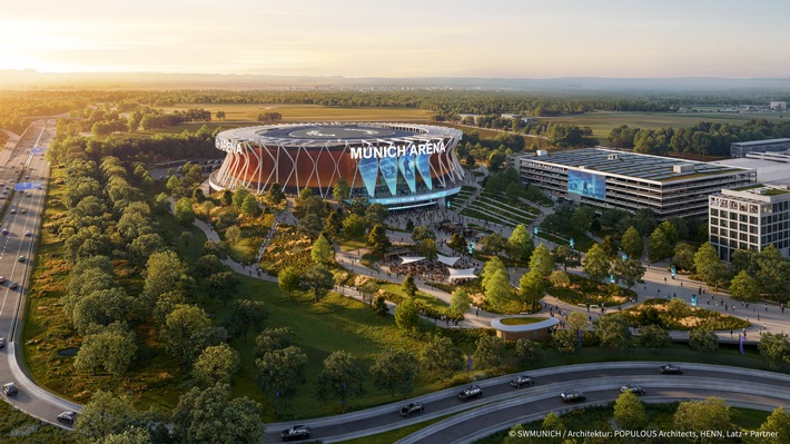 Grünes Licht für die Munich Arena: Stadtrat beschließt Bebauungsplan für eine der modernsten Konzertarenen Europas für 20.000 Fans