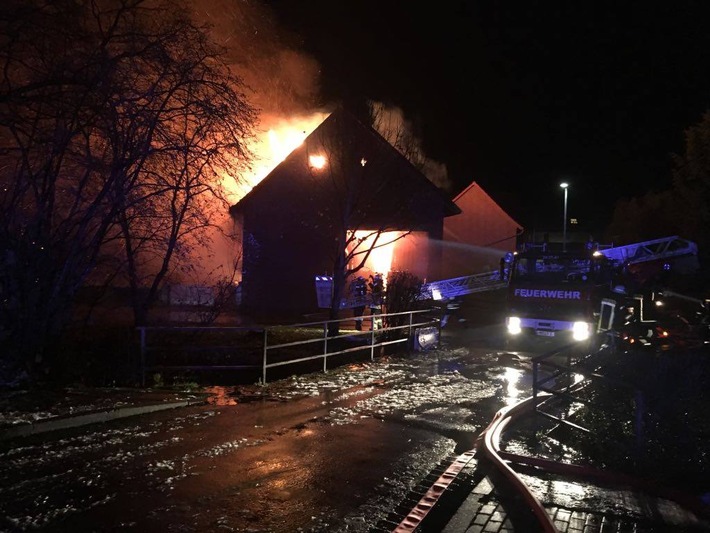 POL-HM: Brand eines Wohnhauses in Benstorf
