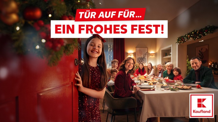 „Tür auf für wundervolle Weihnachten“: Kaufland startet mit neuer Kampagne in die schönste Zeit des Jahres