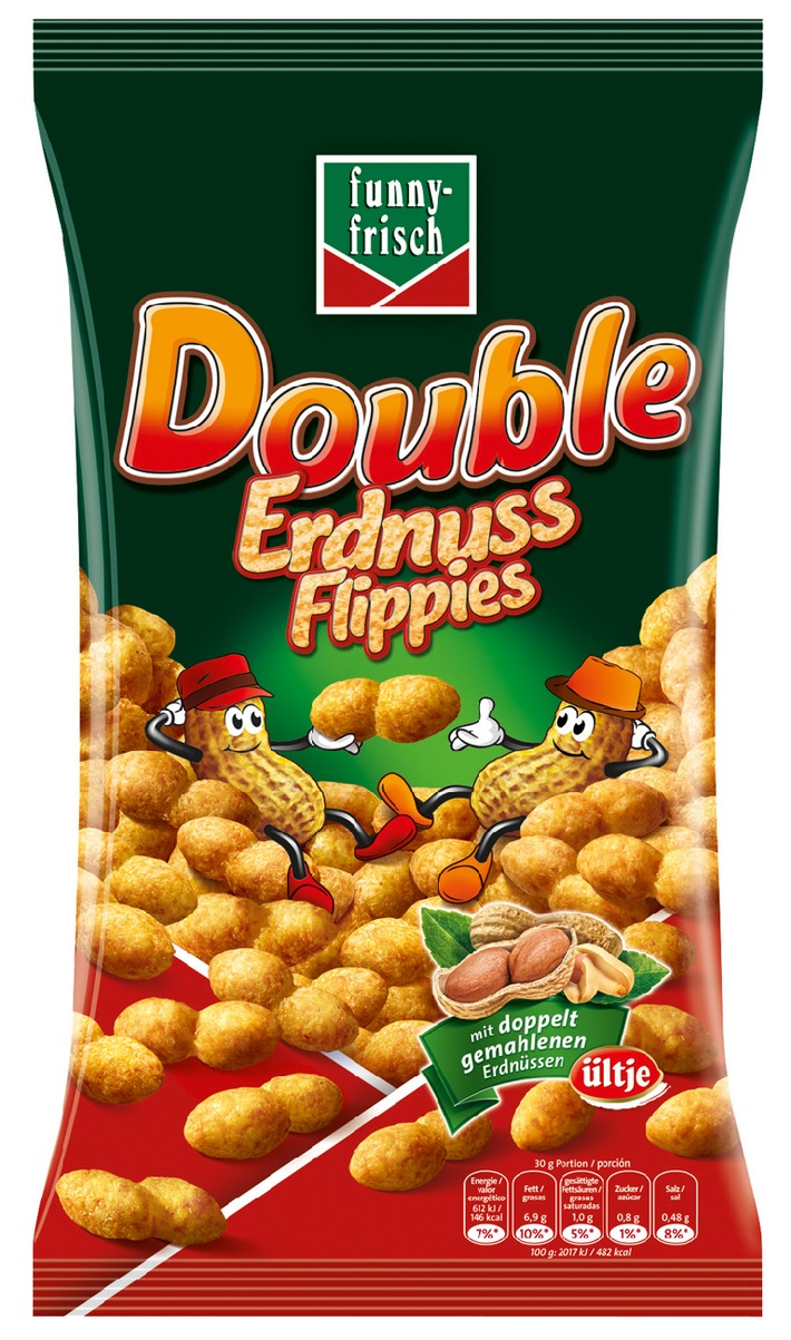 funny-frisch Double Erdnuss Flippies - das doppelte Erdnussvergnügen