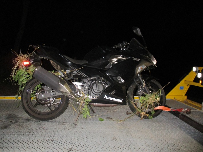 POL-HI: Motorradfahrer bei Unfall schwer verletzt