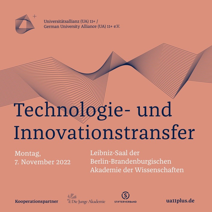 Presseeinladung: Veranstaltung „Technologie- und Innovationstransfer“, Montag, den 7. November, 9‒18 Uhr