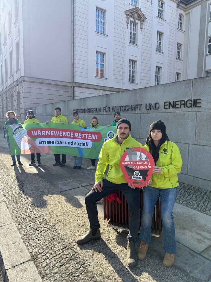 BUND-Eilappell: Geschenk an Gaslobby stoppen! / Heizen muss klimafreundlich und bezahlbar sein