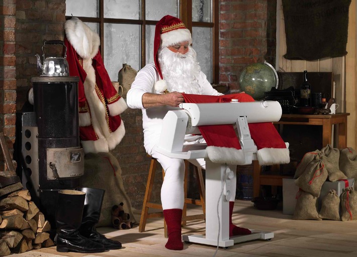 Warum der Weihnachtsmann mit Miele bügelt / Wäschepflege-Tipps vom Nordpol