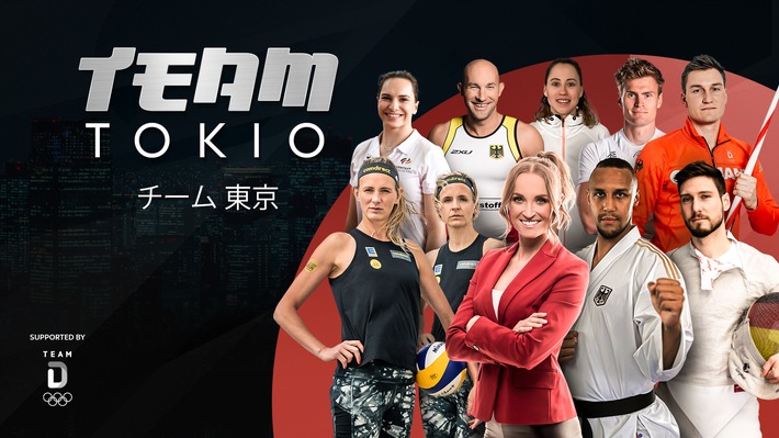 Am Mittwoch startet &quot;#TeamTokio&quot;: Das neue Magazin von Sky Sport News begleitet neun Athletinnen und Athleten von Team Deutschland auf ihrem Weg zu den Olympischen Spielen