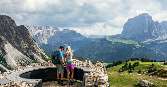 Curona de Gherdëina: Dolomiten-Wandern-Deluxe in 5 Akten