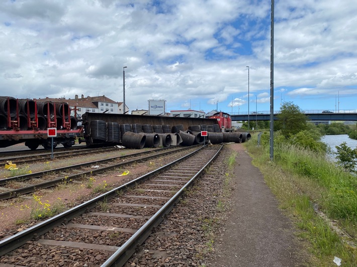 BPOLI-SB: Bahnbetriebsunfall in Saarbrücken-Malstatt