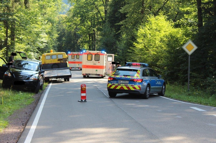 POL-PDPS: Verkehrsunfall mit Personenschaden L478 Fischbach